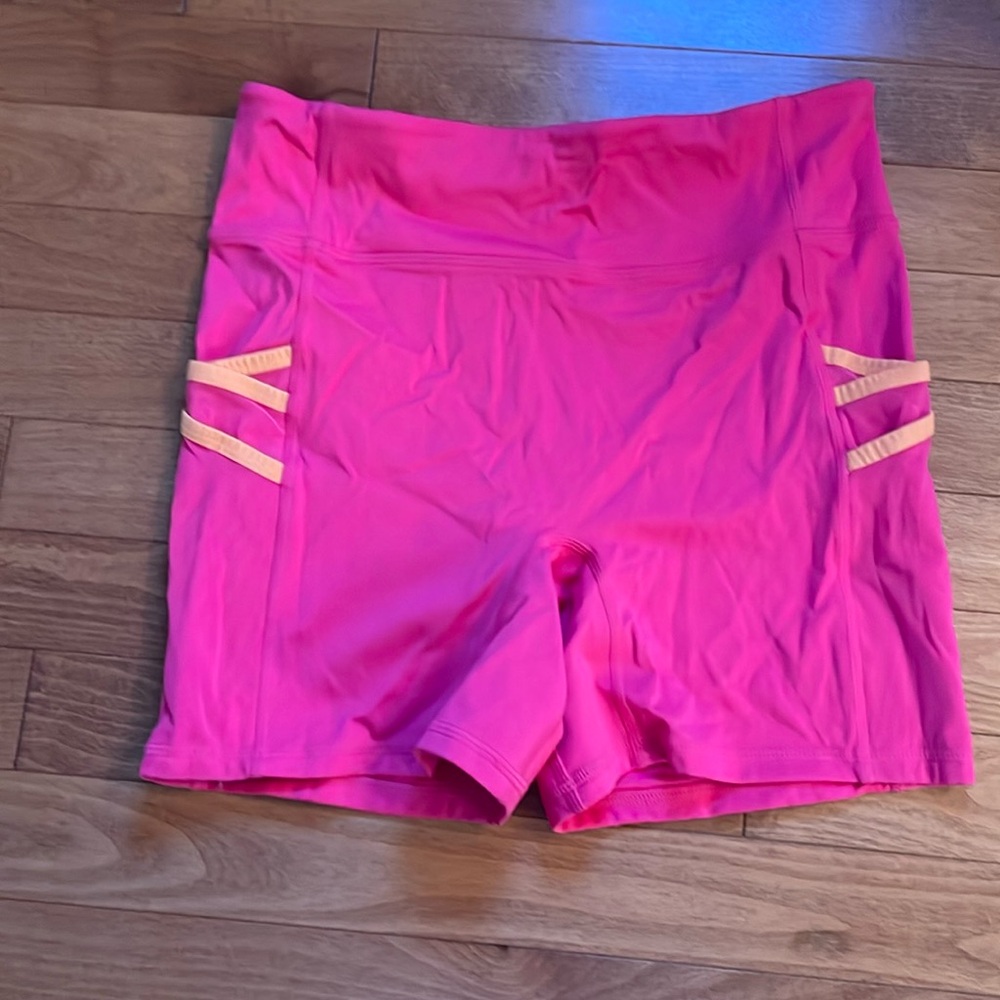 Pink shorts